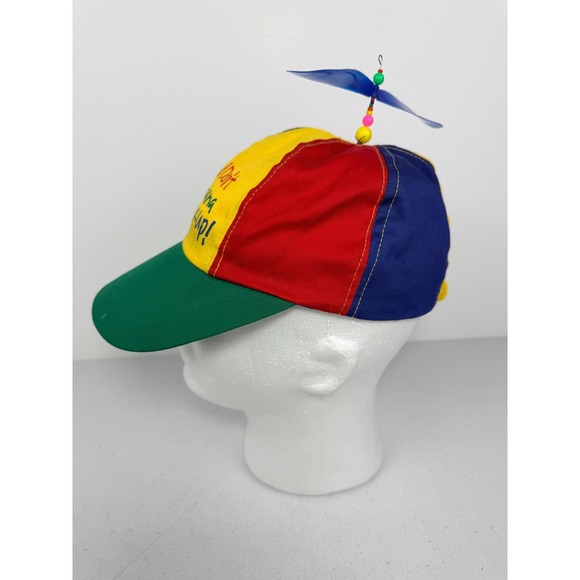 Vintage I Don't Wanna Grow-Up Propeller Hat Snapback Toys R Us - BQ - Picture 5 of 7